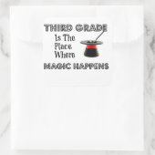 Square Stickers ThirdGradeMagic (Tasche)