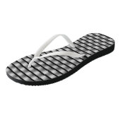 Square-Stil Badesandalen (Schrägansicht)