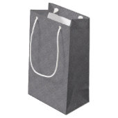 Square Style Kleine Geschenktüte (Rückseite Schrägansicht)