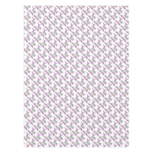 SQUARE TABLECLOTH - Mami braucht einen COCKTAIL! Tischdecke (Vorderseite)