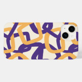 Square Tangle Modern Pop Case-Mate iPhone Hülle (Rückseite (Horizontal))