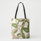 Square Tangle Olive Green Tasche (Vorderseite)
