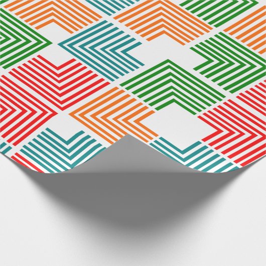 Square Threads Geschenkpapier (Ecke)