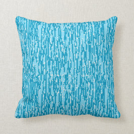 Square Throw Pillow (16" x 16") w/Summer Sky Blue! Kissen