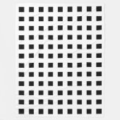 Square Tiles Design auf Fleece Blanket (Vorderseite)