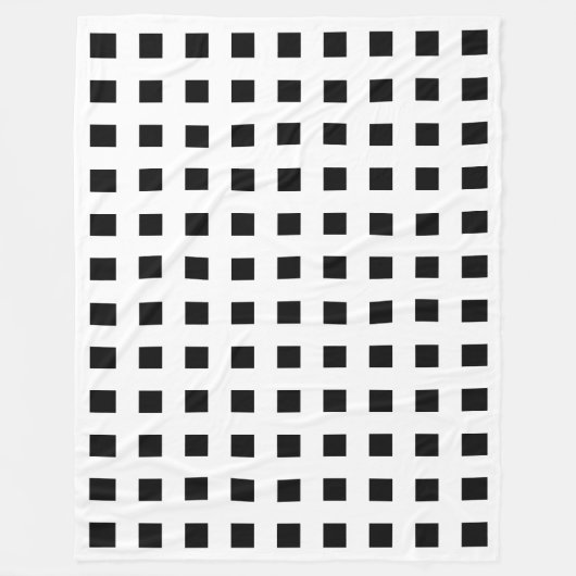 Square Tiles Design auf Fleece Blanket (Vorderseite)