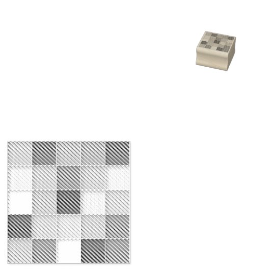 Square Tiles Gummistempel (Stempel)