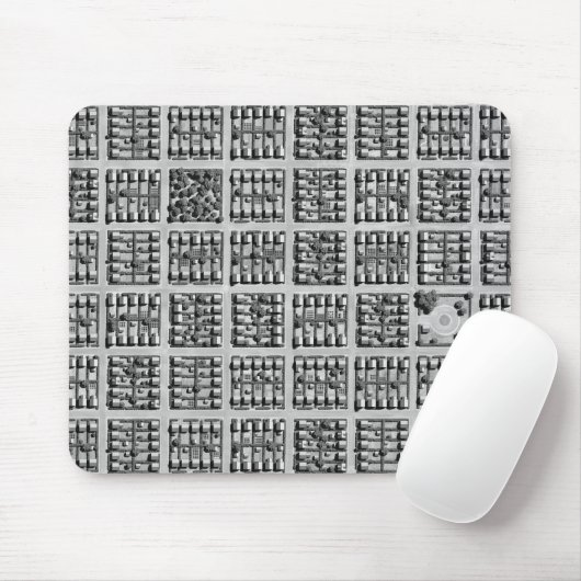 Square Town Mousepad (Mit Mouse)