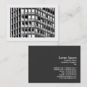 Square Town, Office Block Visitenkarte (Vorne/Hinten)