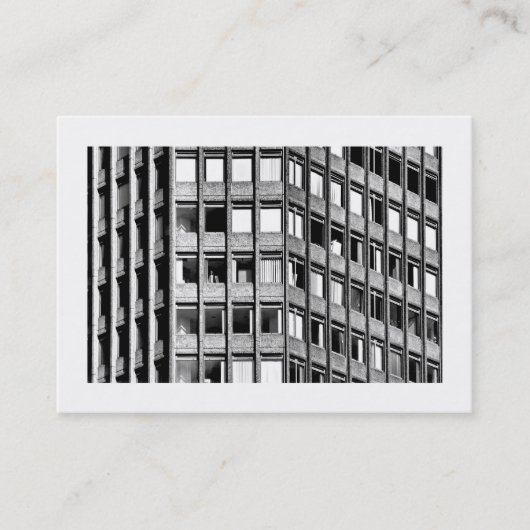 Square Town, Office Block Visitenkarte (Vorderseite)