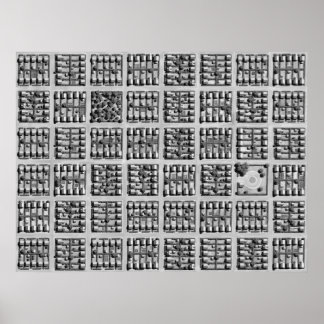 Square Town Poster