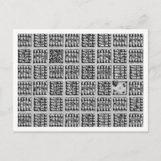 Square Town Postkarte