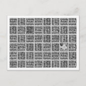 Square Town Postkarte (Vorderseite)