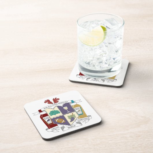 Square Untersetzer (Rechte Seite)