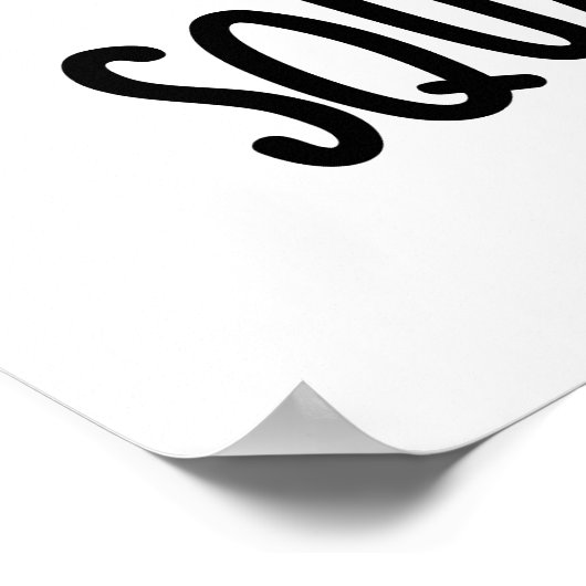 Square vocado Funny Avocado Puns Poster (Ecke)