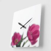 Square Wall Clock Quadratische Wanduhr (Winkel)