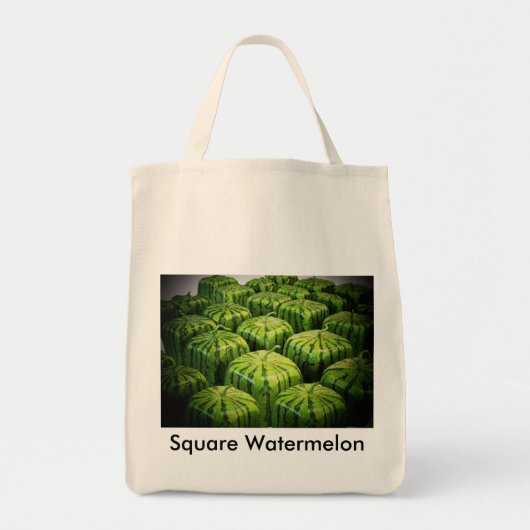 Square Watermelon Tragetasche (Vorne)