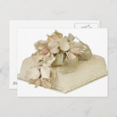 Square Wedding Cake Postkarte (Vorne/Hinten)