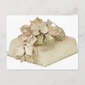 Square Wedding Cake Postkarte (Vorderseite)