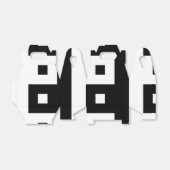 Square Yin Yang Geschenkschachtel (Ungefaltet)