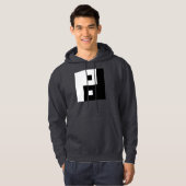 Square Yin Yang Hoodie (Vorne ganz)