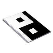 Square Yin Yang Notizblock (Rechte Seite)