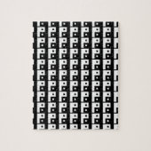 Square Yin Yang Puzzle (Vertikal)