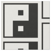 Square Yin Yang Stoff (Nahaufnahme)