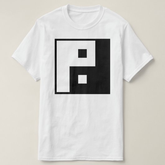 Square Yin Yang T-Shirt (Design vorne)