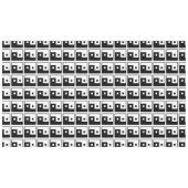 Square Yin Yang Tischdecke (Vorderseite (Horizontal))