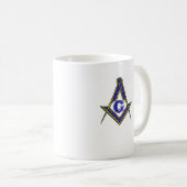 squareandcompassblue, squareandcompassblue kaffeetasse (VorderseiteRechts)