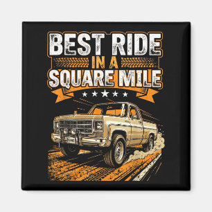 Squarebody-LKW Magnet
