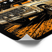 Squarebody-LKW Poster (Ecke)