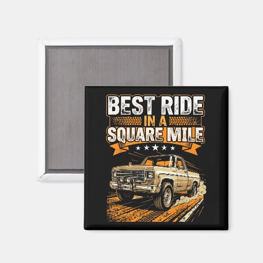 Squarebody Truck Magnet (Vorderseite/Rückseite)