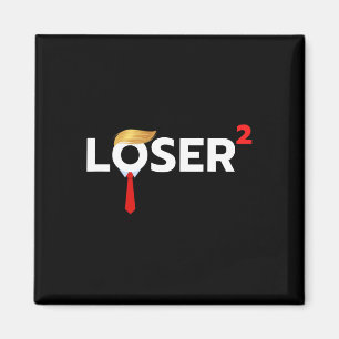 Squared Funny Anti-trump 2024 Nope Nicht wieder T- Magnet