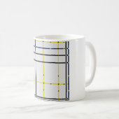 Squared Hatches 1 Kaffeetasse (VorderseiteRechts)