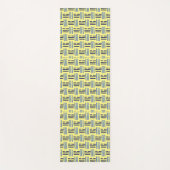 Squared Lines Yogamatte (Vorderseite)