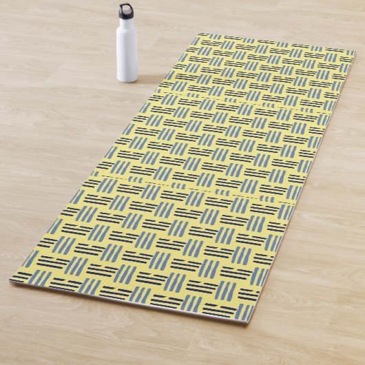 Squared Lines Yogamatte (Beispiel)