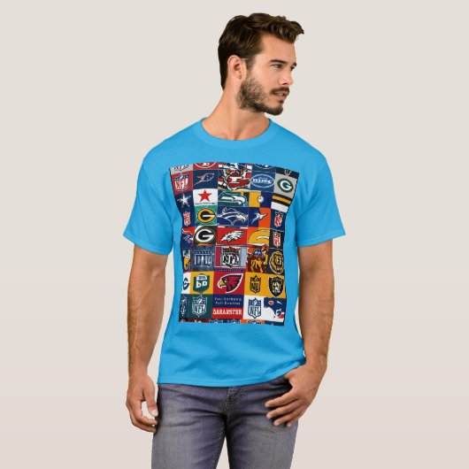 Squared NFL Logo - BBC Style T-Shirt (Vorne ganz)