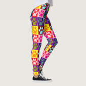 Squared Paw Prints Leggings (Rechts)