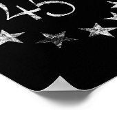 Squared Trump Betsy Ross Flag 2020 2024 Second Ter Poster (Ecke)