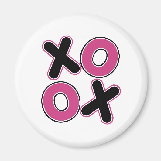 Squared XOXO Magnet (Vorne)