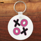 Squared XOXO Schlüsselanhänger (Vorderseite)