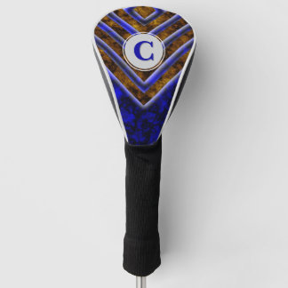 Squareglow Abstrakt Monogramm Golf Headcover