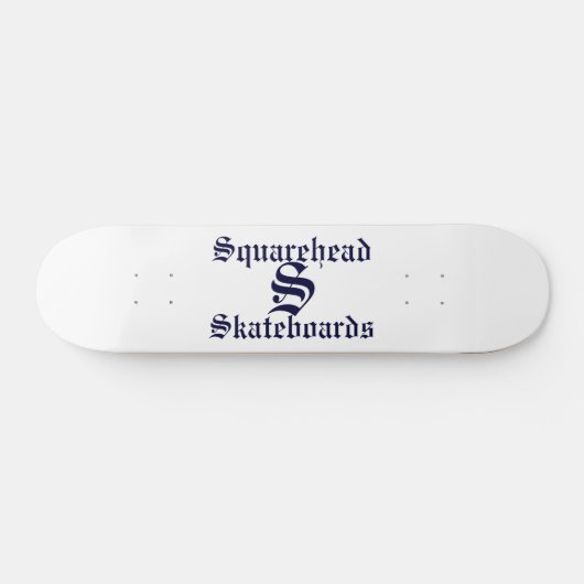 Squarehead Skateboards Longboard Deck (Horizontal)