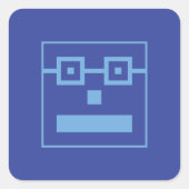 Squarely Sticker (Vorderseite)