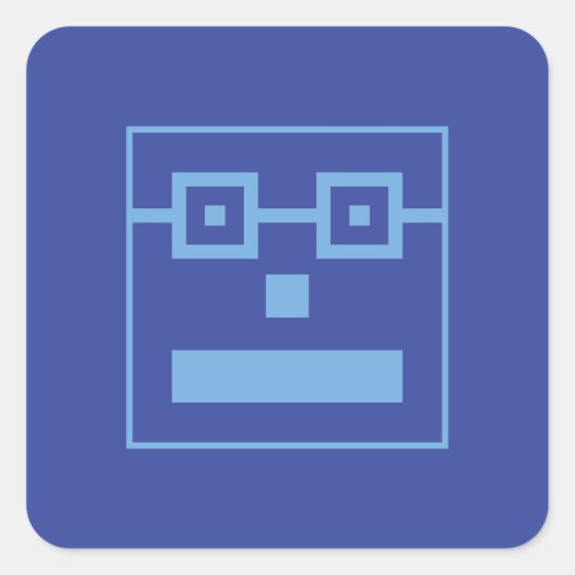 Squarely Sticker (Vorderseite)