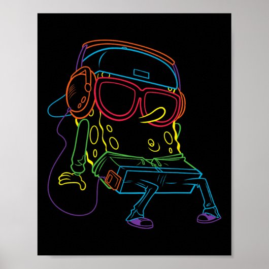 Squarepants Hip Hop Poster (Vorne)