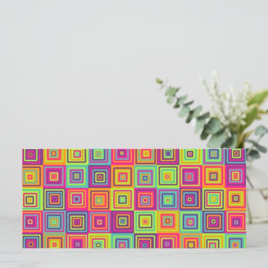 Squares Pattern (Stehend Vorderseite)