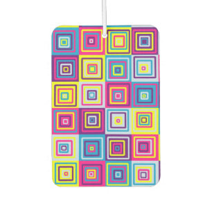 Squares Pattern Autolufterfrischer